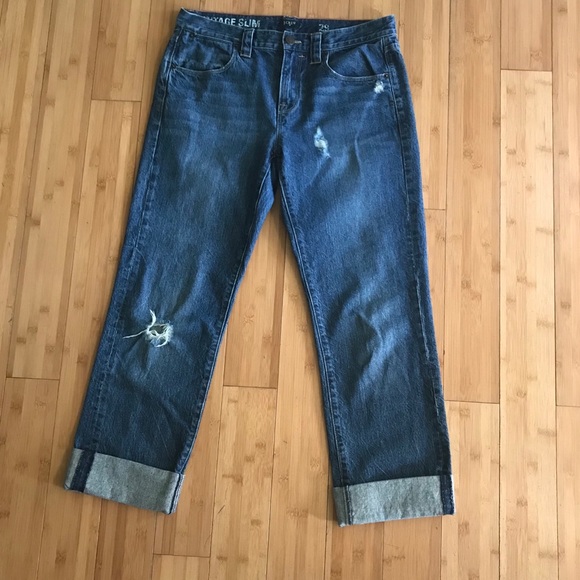 J. Crew  Slim 10” Rise distressed - Picture 2 of 6